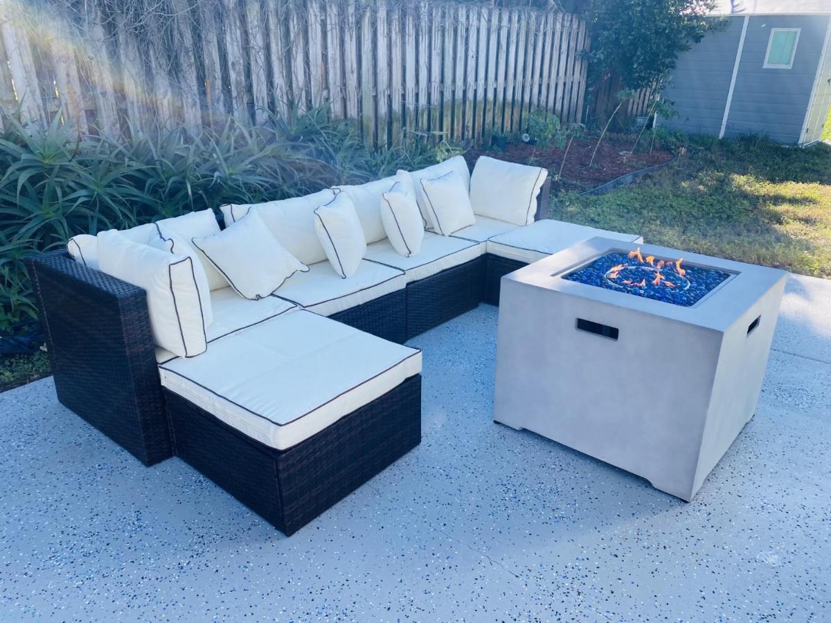 3 Bed 2 Ba Wifi Kitchen Walk To Beach Firepit Daytona Beach Exteriér fotografie